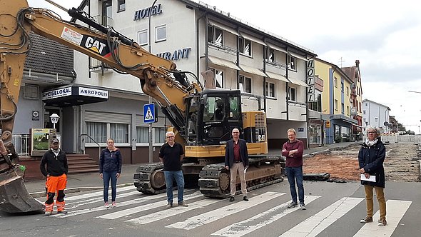Neugestaltung der unteren Vorstadtstraße schreitet voran
