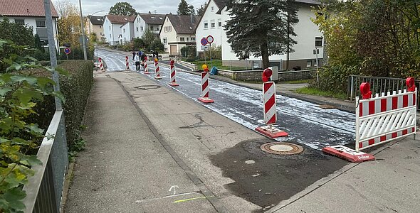 Asphalteinbau Bregenzer Straße
